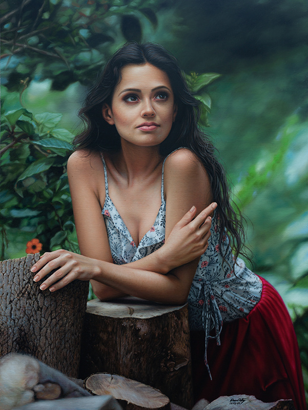 КАРТИНА МЕКСИКАНСКОГО ХУДОЖНИКА ОРТИСА ОМАРА / OMAR ORTIZ / Эль Форест /2022