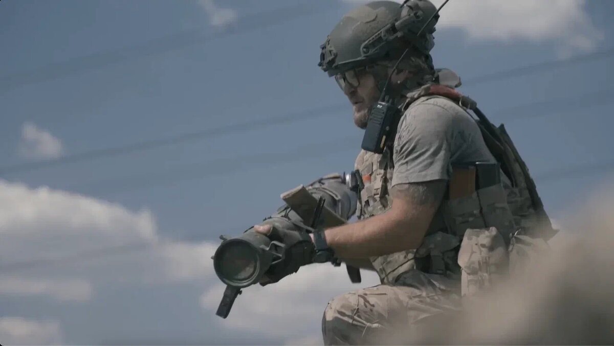 «Патриот» за работой 