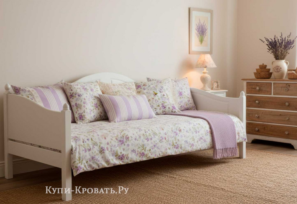 Кровать Кая из массива сосны