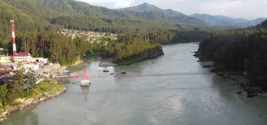 Посёлок Барангол, республика Алтай