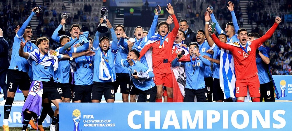 Сборая Уругвая U-20 - чемпион 2023 года