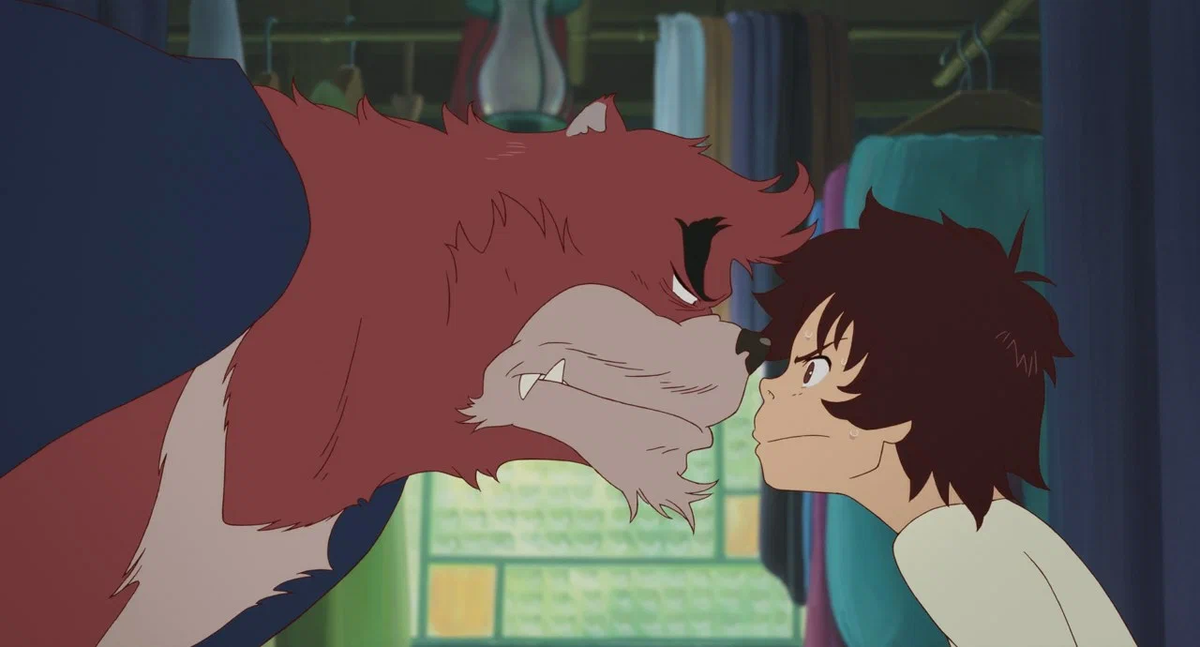 Кадр из аниме «Ученик чудовища»