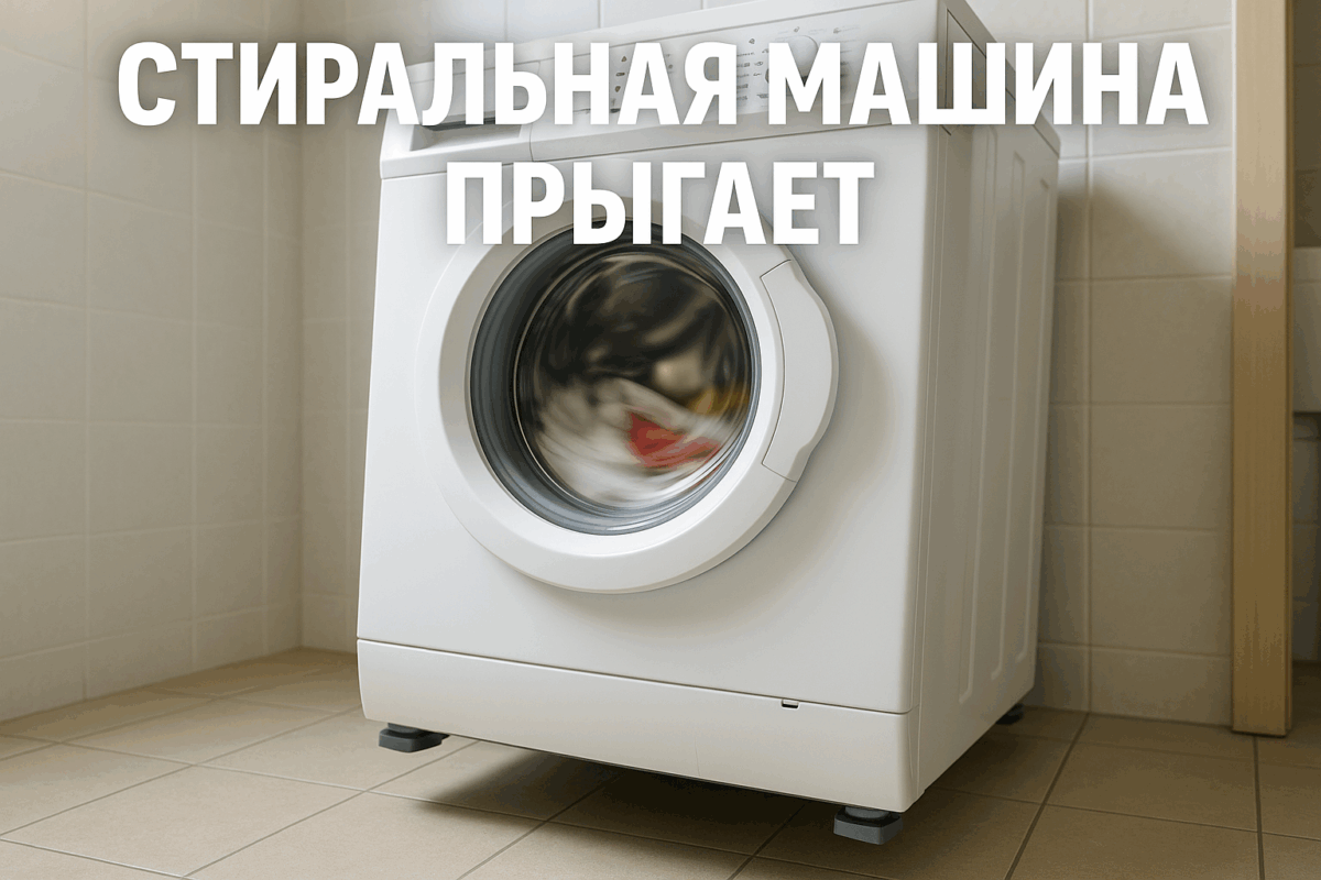   Стиральная машина прыгает при отжиме — как устранить Михаил Юрьевич