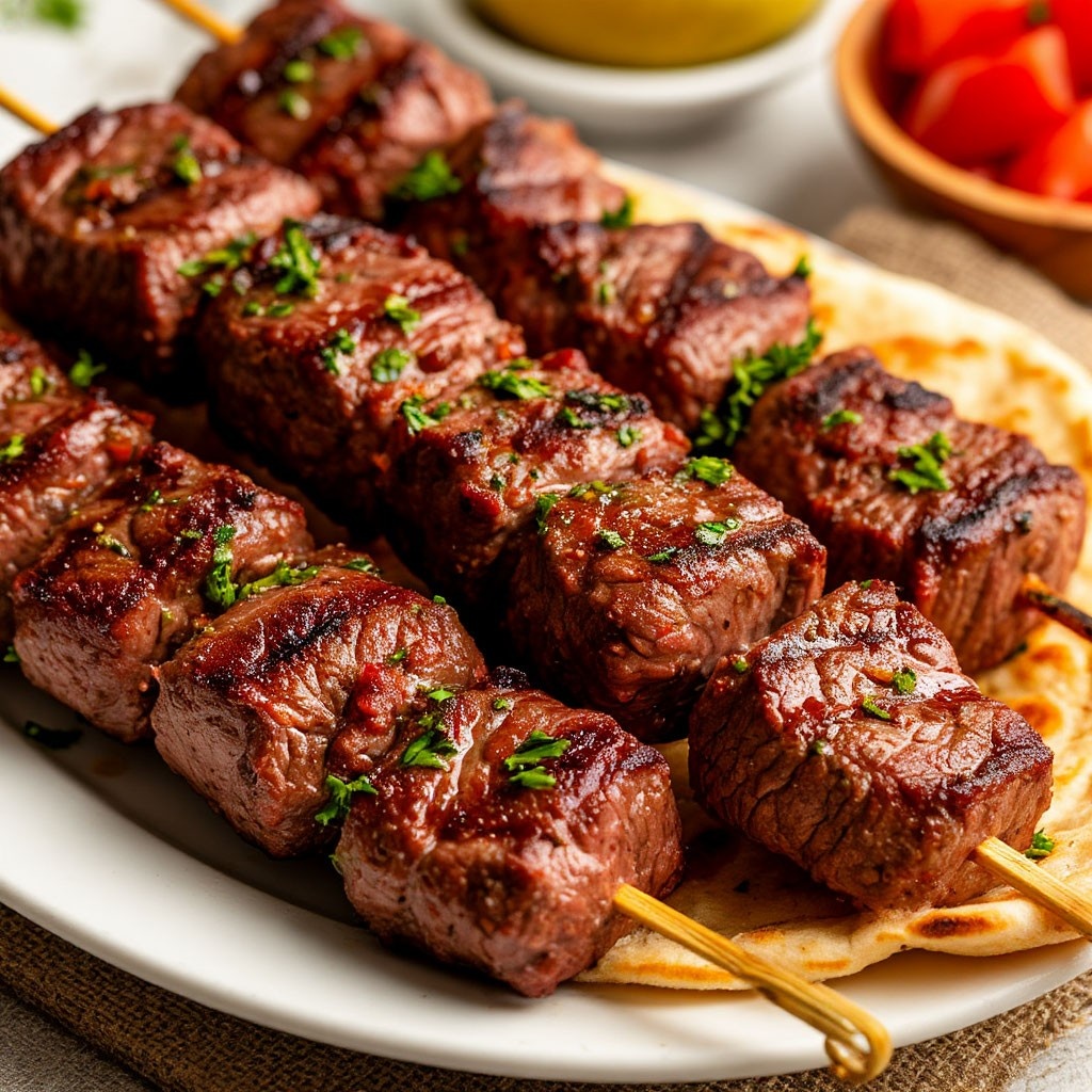 Шашлык из говядины: