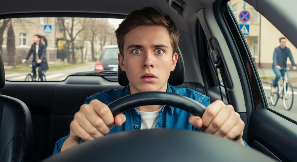 ошибки новичков за рулем