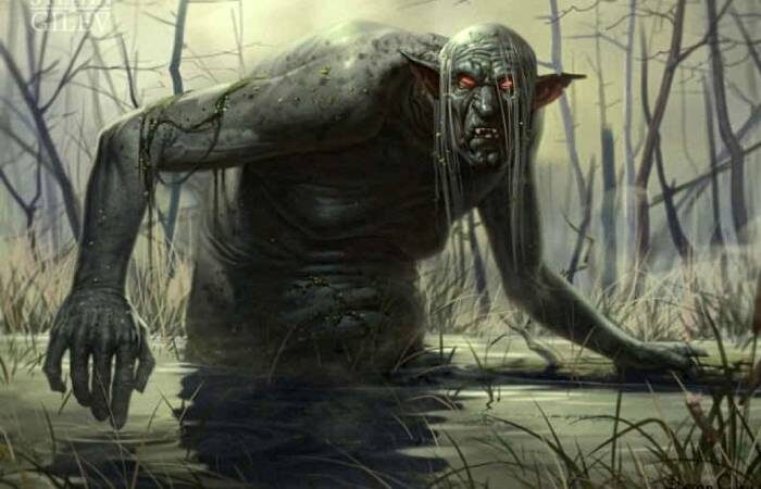 На Руси считали, что водяной может принимать различные образы.