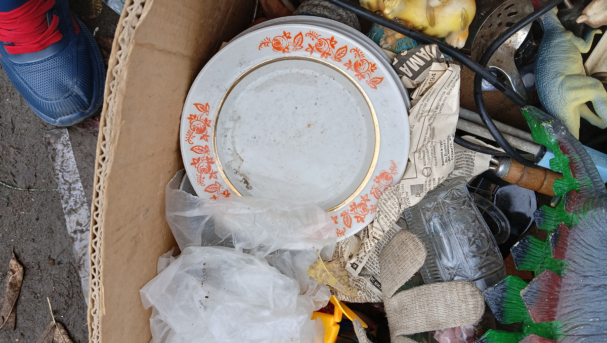 Фото замарашек с барахолки. Фото автора 