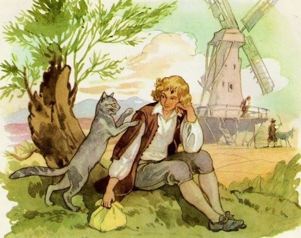 Фото  2. А третьему брату досталься  кот! Иллюстрация Карла Оффтердингера