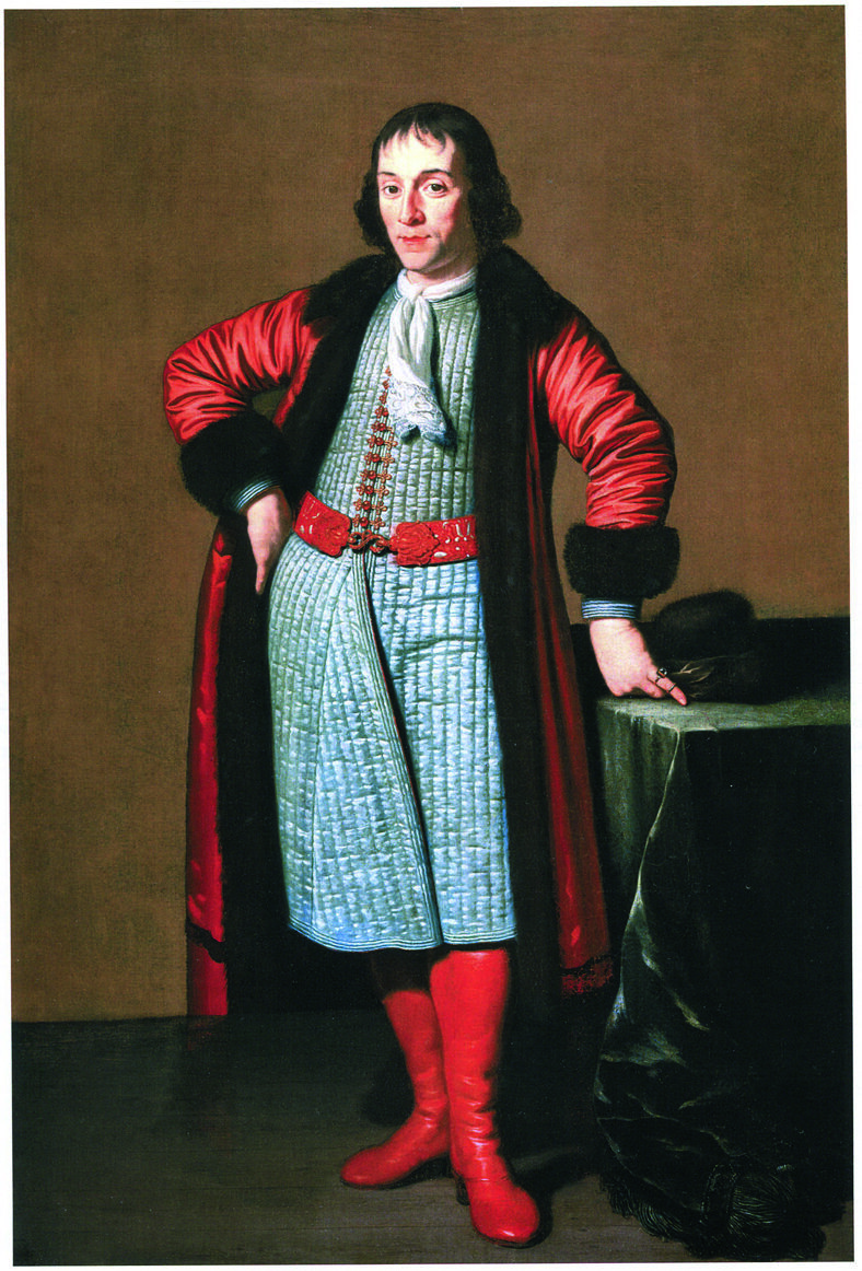 Михил ван Мюсхер, Портрет сержанта Преображенского полка А.Д. Меншикова, 1697 год. Источник: историк.рф