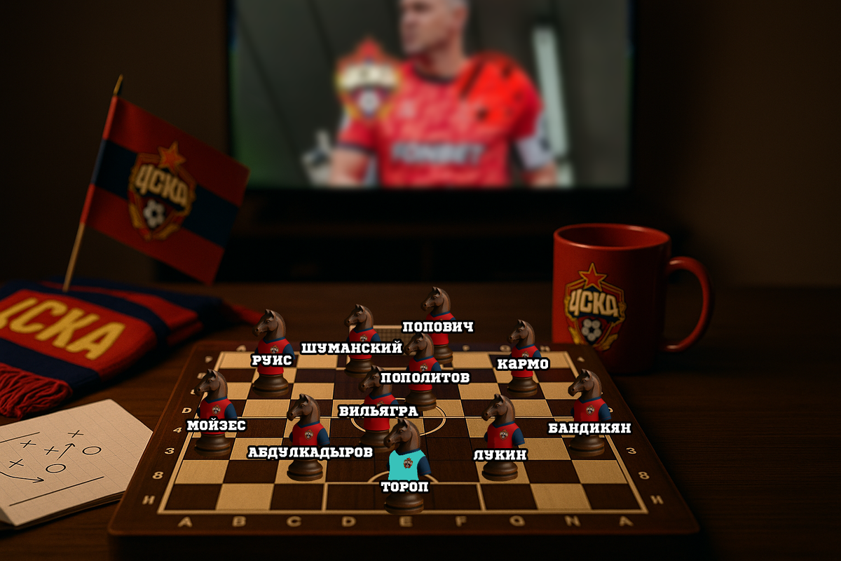 Прогноз состава ЦСКА на матч с "Акроном", от автора канала "Песчаные Бури"