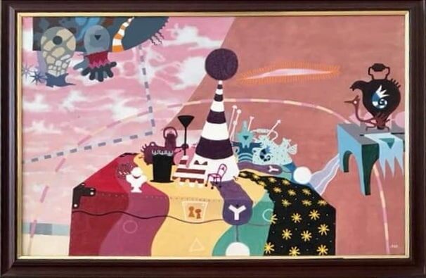 Алупка 88г х.м.60см 80см