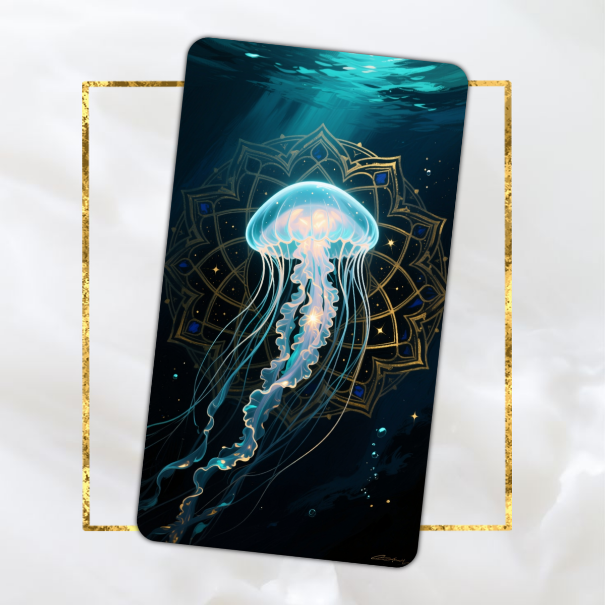 7 Кубков (Бездна) в авторской колоде 