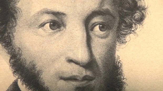 Портрет Александра Пушкина. Художник Томас Райт