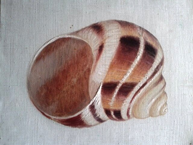 "Ракушка" 30см 30см х.м.1988г