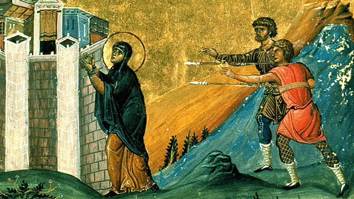    МУЧЕНИЦА ПЕЛАГИЯ АНТИОХИЙСКАЯ, ДЕВА. ФОТО: PRAVOSLAVIE.RU