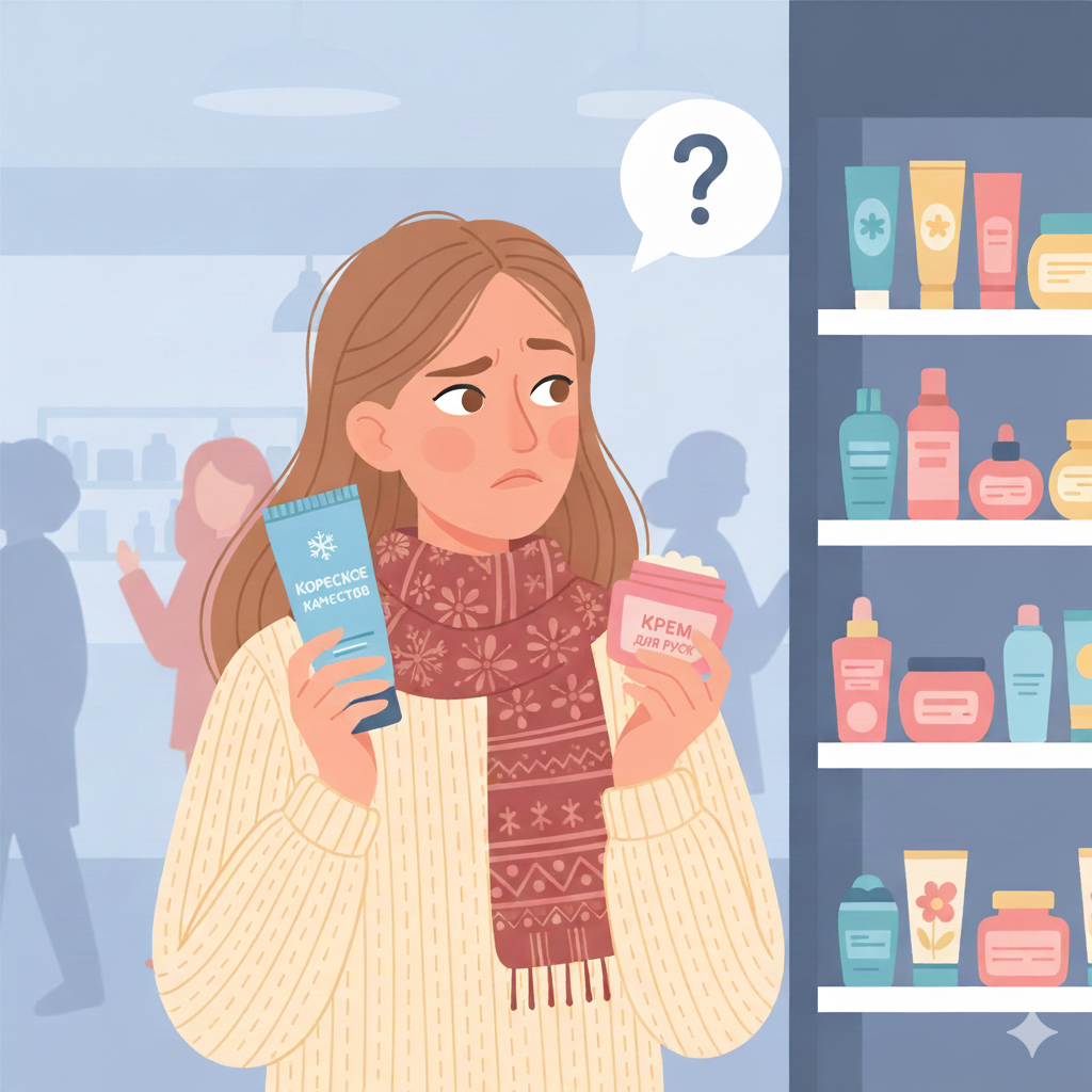 «А это точно корейская косметика?..или подделка?»