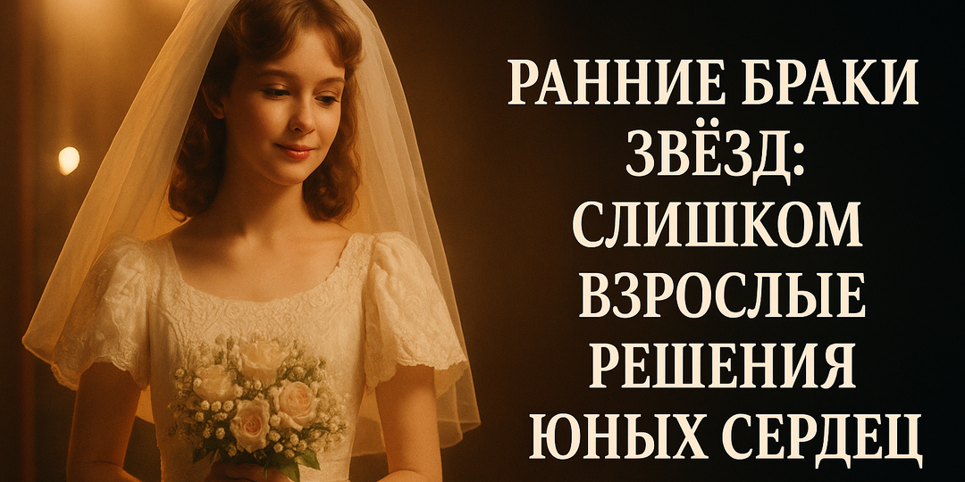 Ранние браки звёзд: слишком взрослые решения юных сердец