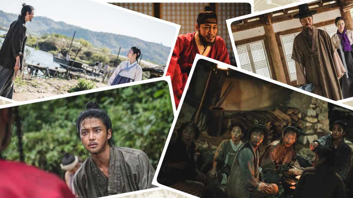 Коллаж создан автором этой статьи. В нем использованы кадры из дорамы "Мутная вода" 2025 года.