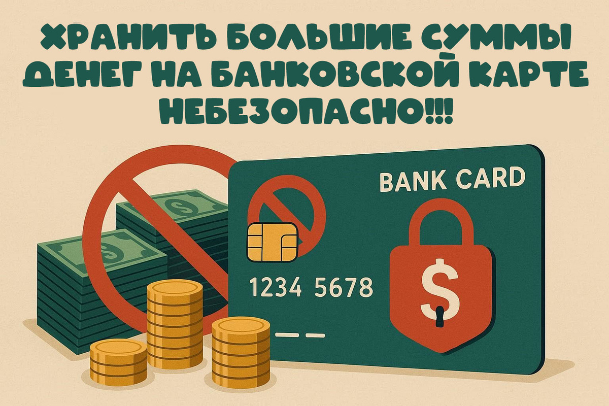 Хранить на карте — терять дважды: и безопасность, и доход
