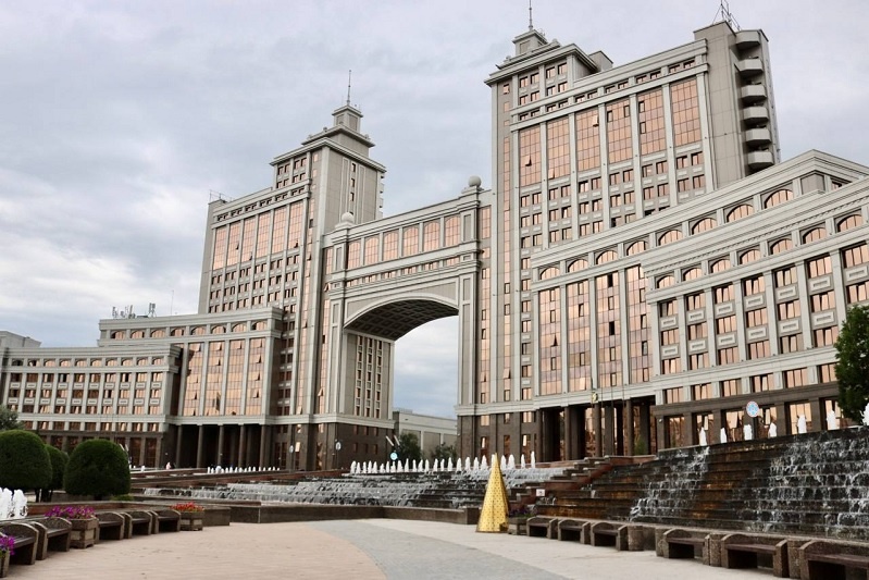 Здание Министерства энергетики РК. Фото t.me/Minenergokz