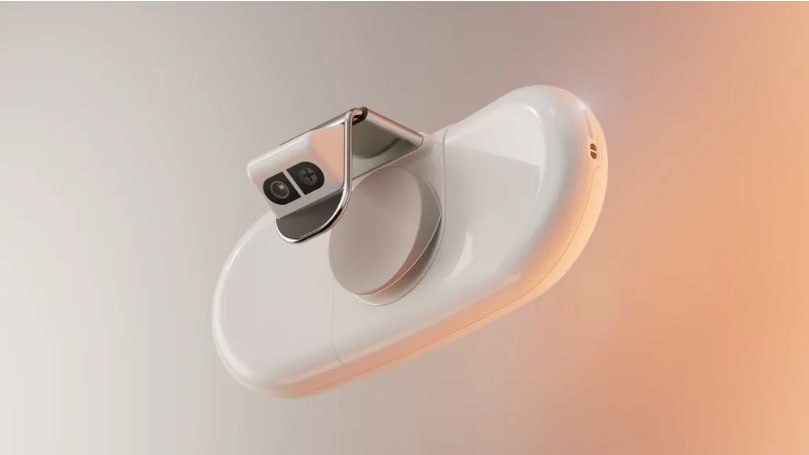 так выглядит "толчковая видеокамера" от Kohler