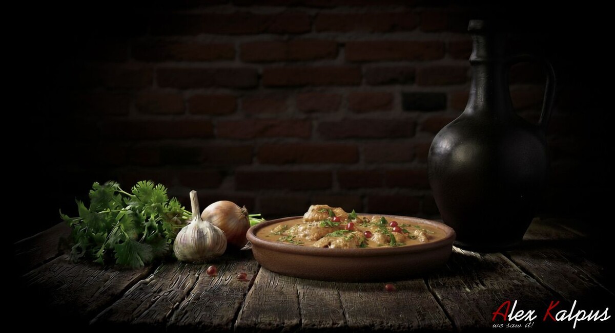 Сациви по-гурийски: Вкус Гурии в ореховом блюде