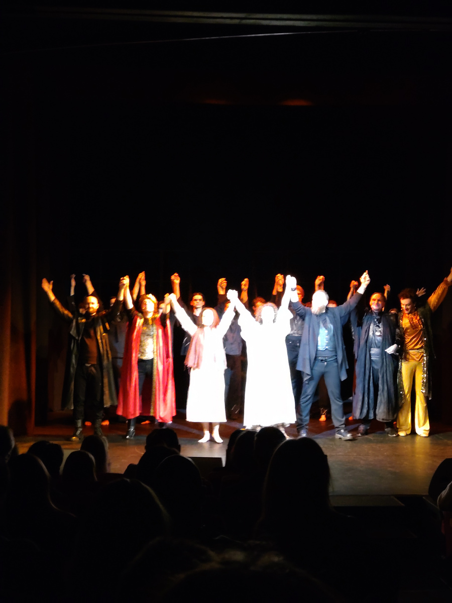 Театр Стаса Намина. Рок-опера "Иисус-Христос- суперзвезда". Фото автора.