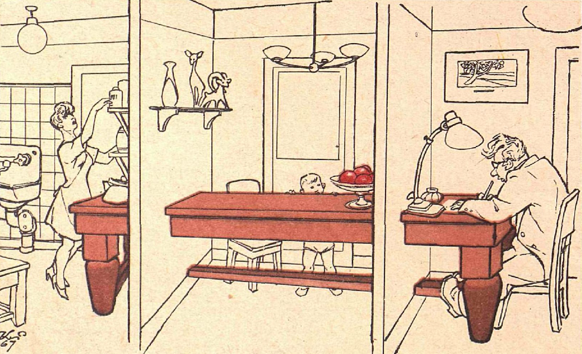 Использование крупногабаритной мебели в малогабаритной квартире