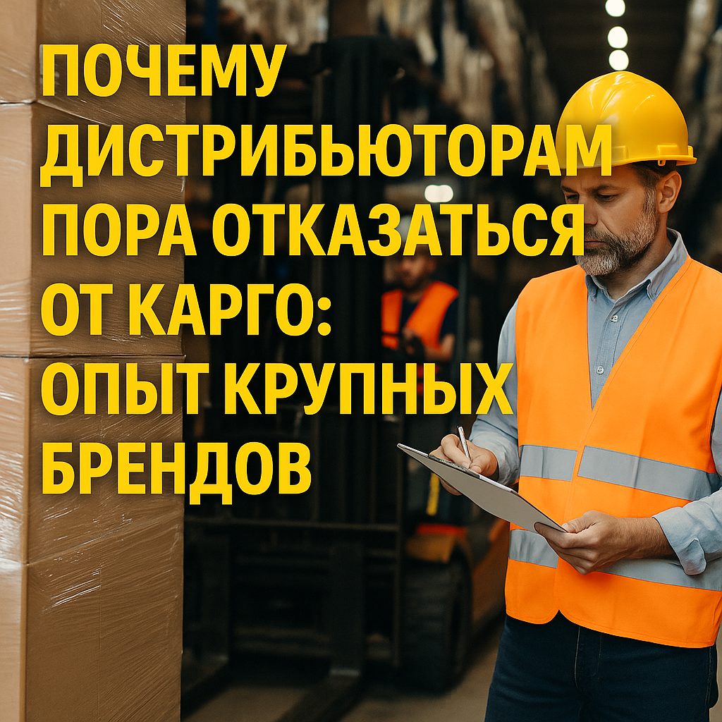 Почему дистрибьюторам пора отказаться от карго: опыт крупных брендов