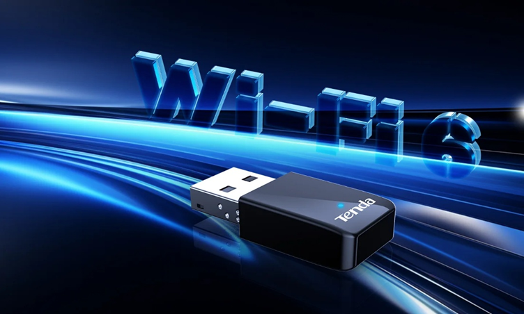 Благодаря компактному и портативному корпусу, адаптер Tenda Wi-Fi 6 U11 не влияет на использование соседних портов. Он содержит встроенный драйвер, который устанавливается автоматически после подключения к компьютеру. 