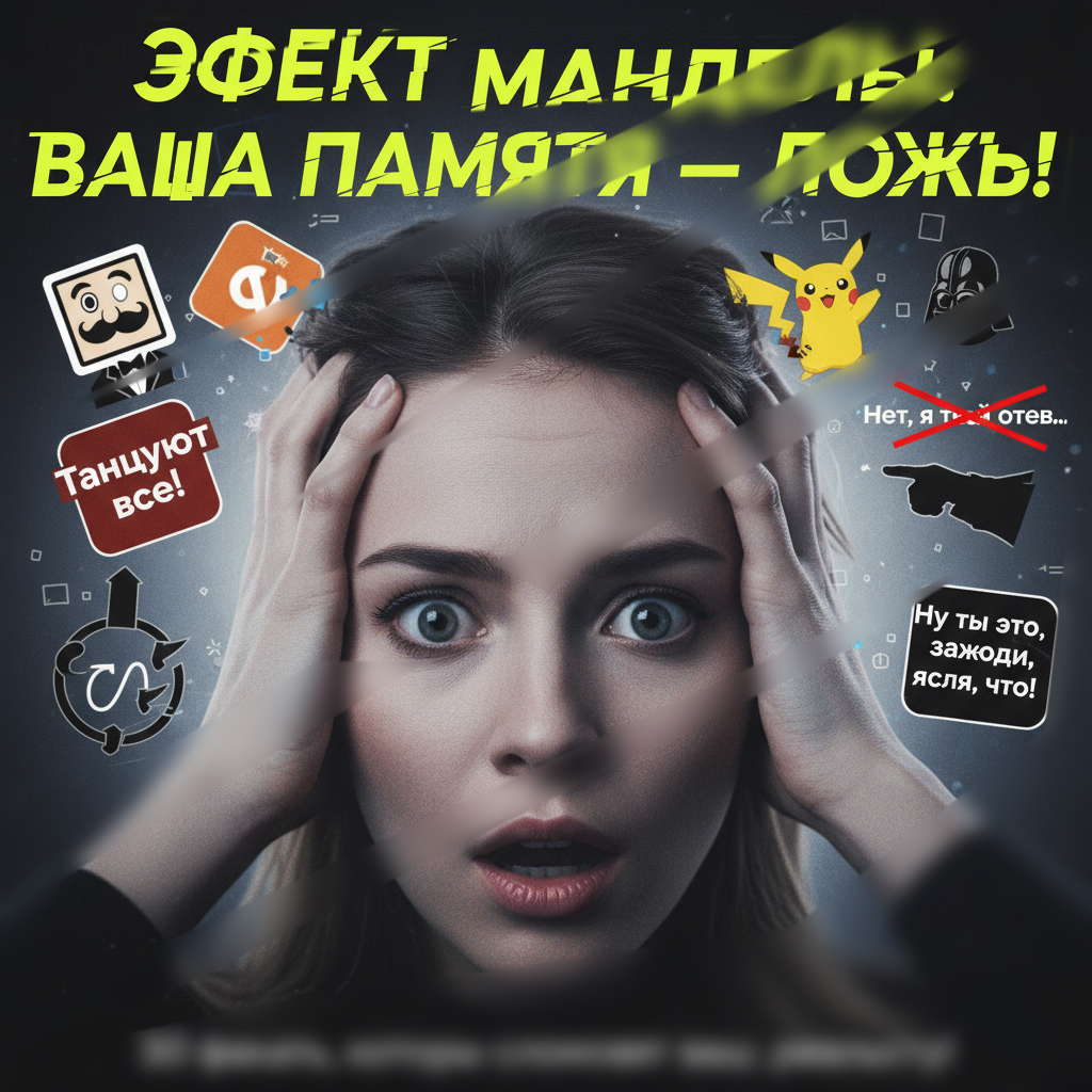 9 из 10 не могут произнести эти фразы правильно. (Эффект Манделы)