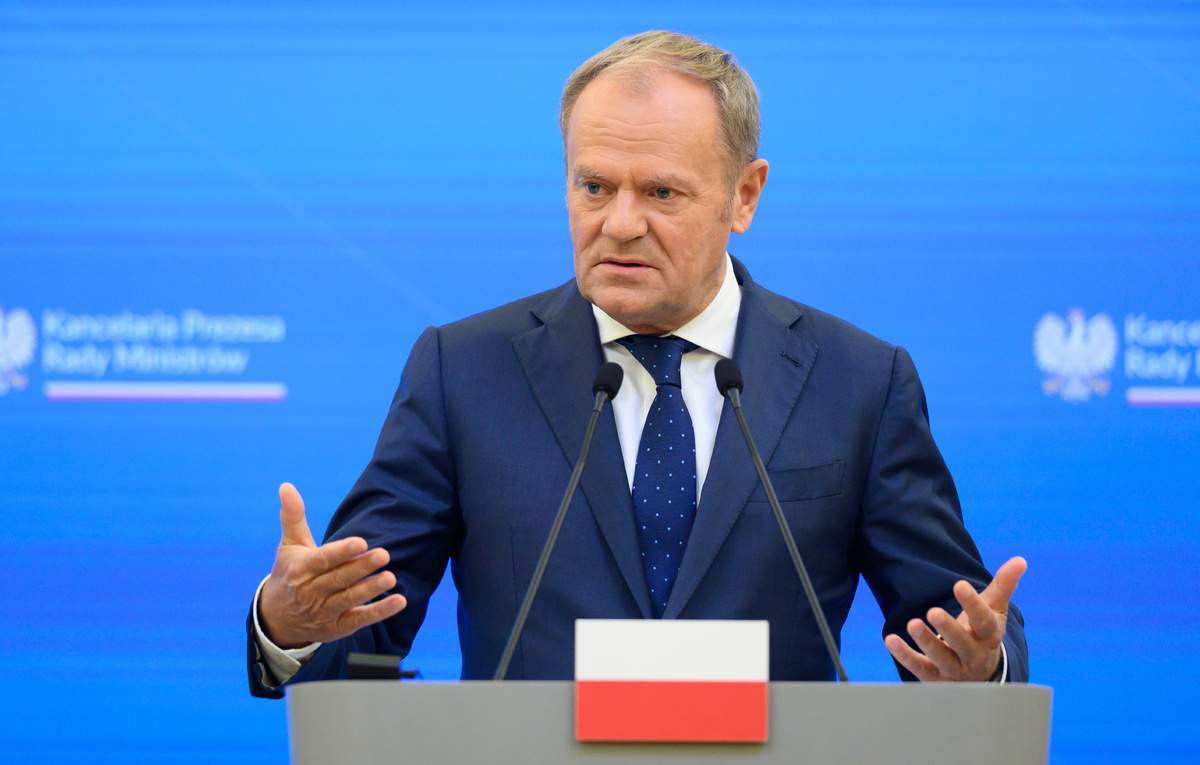    Премьер-министр Польши Дональд Туск  Aleksander Kalka via Reuters Connect