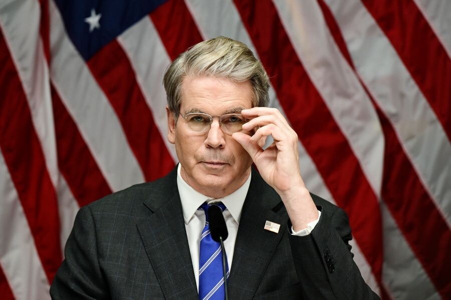    Министр финансов США Скотт Бессент / Источник: © Magnus Lejhall/EPA/ТАСС