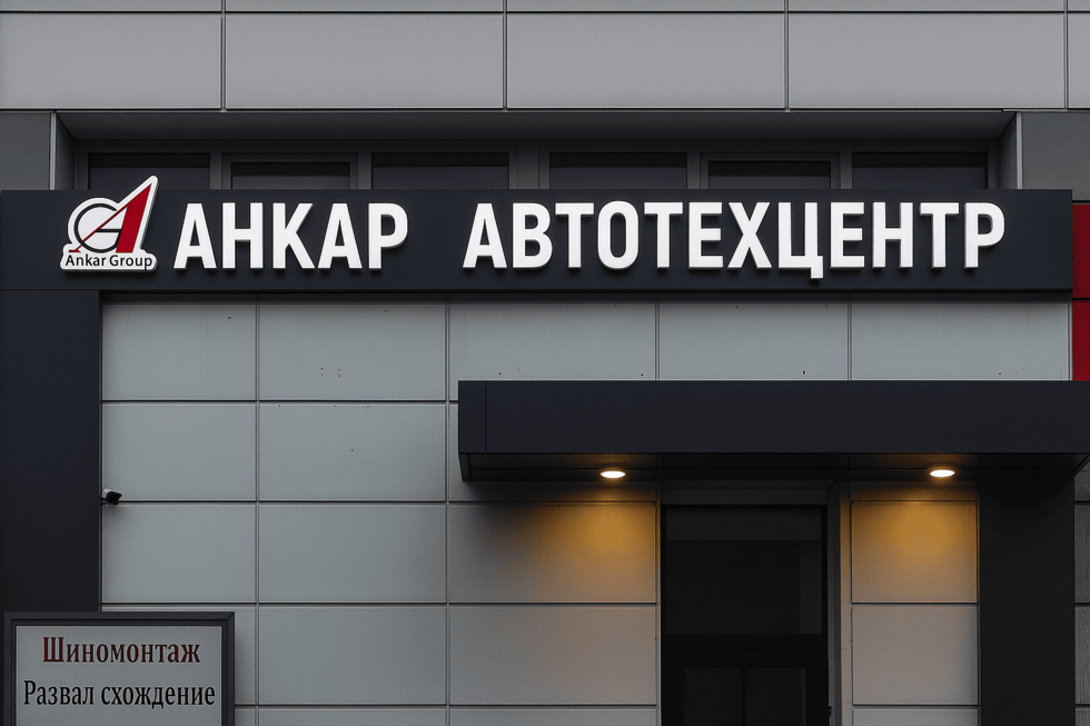 Как создаются вывески для автотехцентров