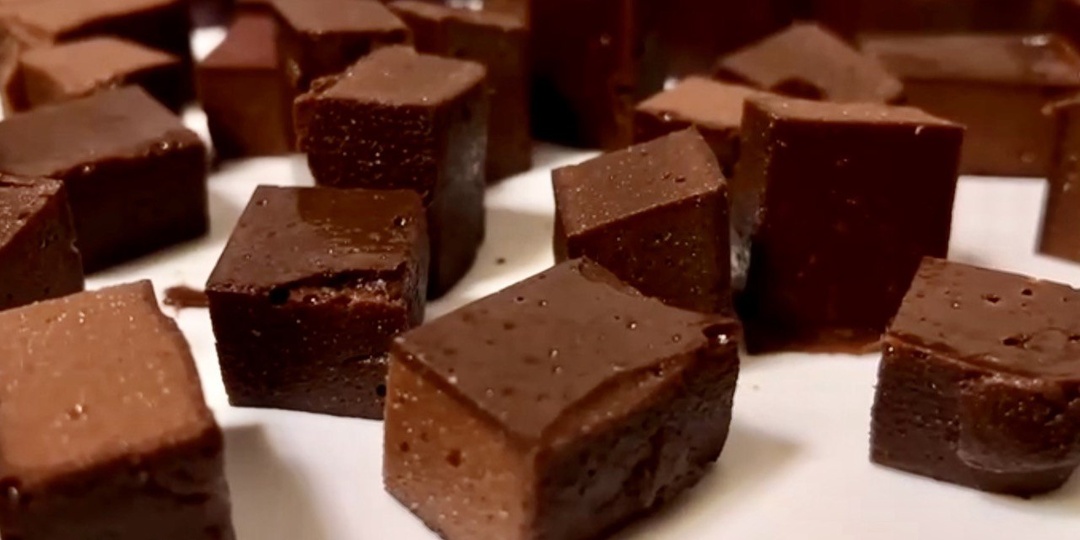 Шоколадный мармелад на агаре без сахара - очень простой рецепт