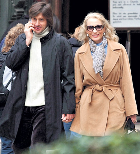 Михаил Кравченко и принцесса Майкл Кентская во время отдыха в Венеции