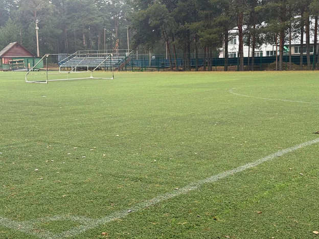    В Белой Холунице обустроили футбольное поле