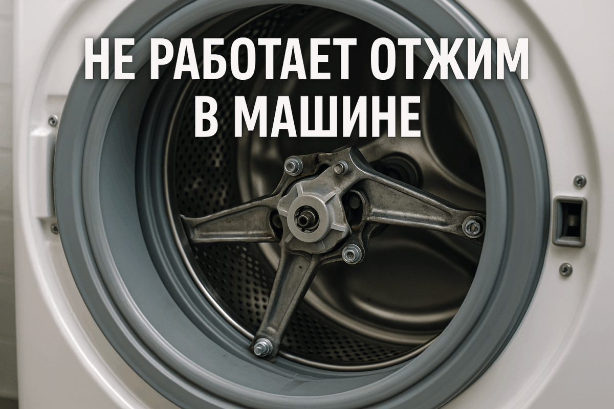    Не работает отжим в стиральной машине — ремонт Михаил Юрьевич