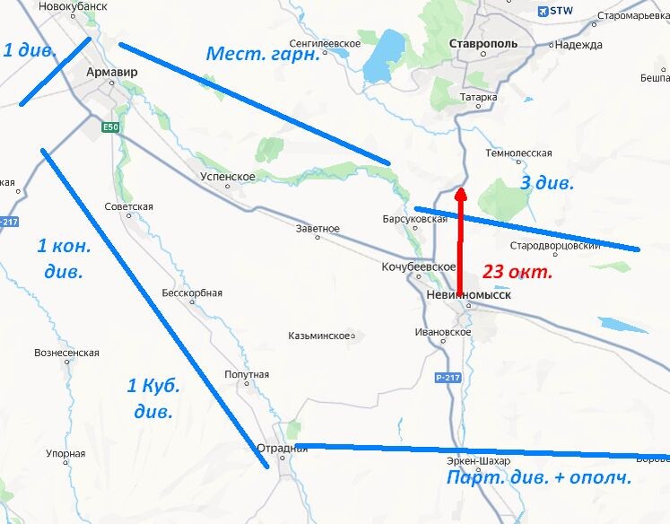 Карта для ориентирования на местности.