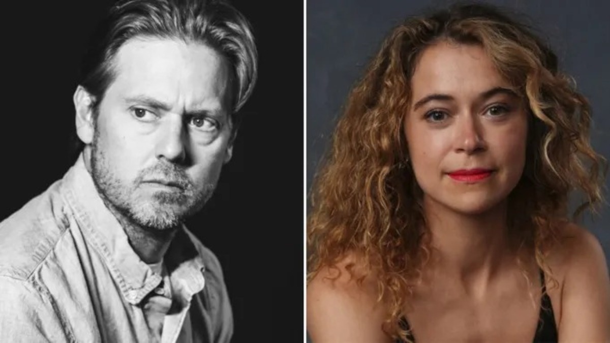 Тим Хайдекер и Татьяна Маслани. Фото: Andrew Levy/Chris Pizzello