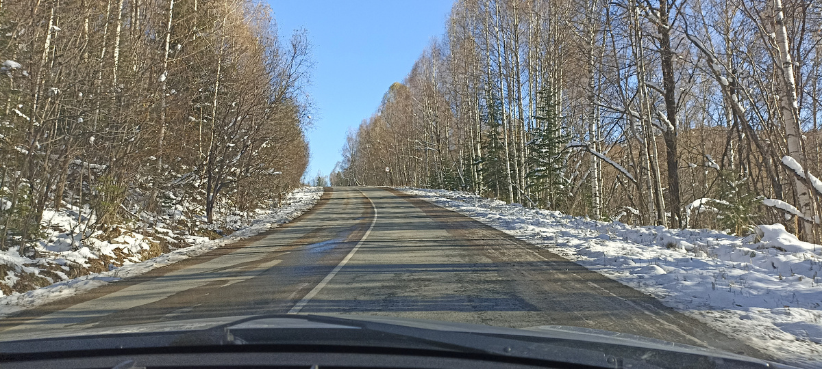 Первый снег на переале