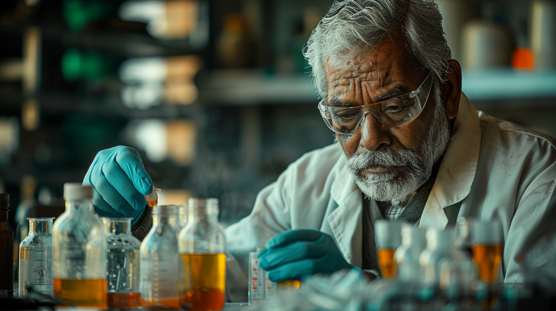 Профессор Раджагопалан Васудеван в своей лаборатории. Пять лет экспериментов превратили простую идею в революцию.