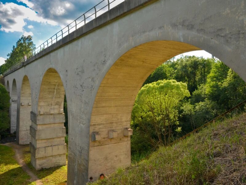Арочный мост в Токаревке. Фото из интернета. Красота, да и только!