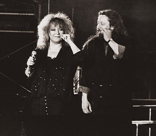 Алла Пугачева и Александр Левшин. Фото из личного архива.