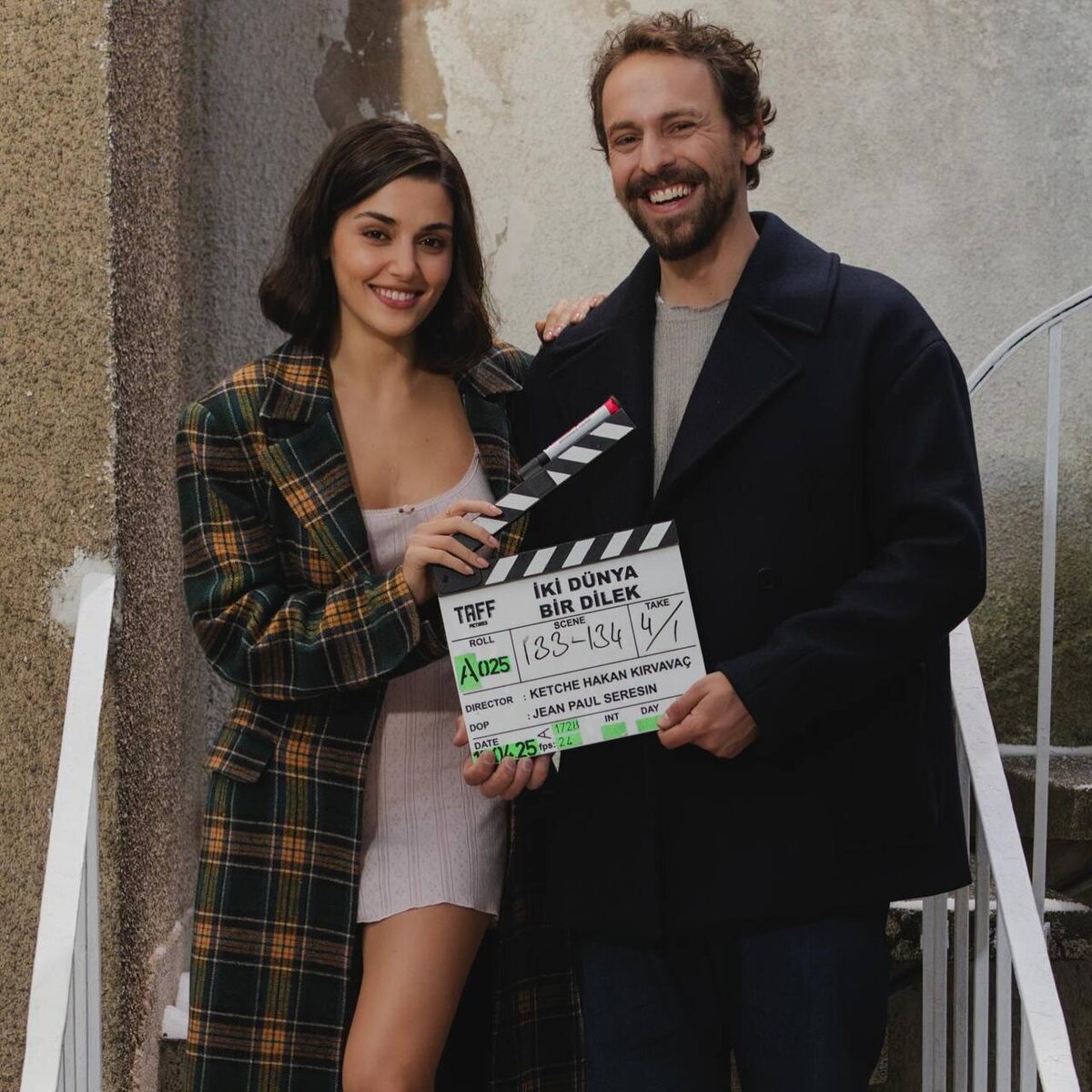 Закадровые сьемки фильма «Два мира, одно желание»