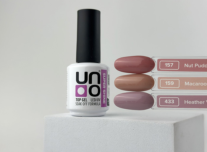 Верхнее покрытие для гель-лака UNO Супер блеск Super Shine без липкого слоя