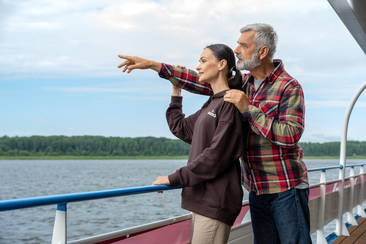 На борту теплохода «Максим Горький»