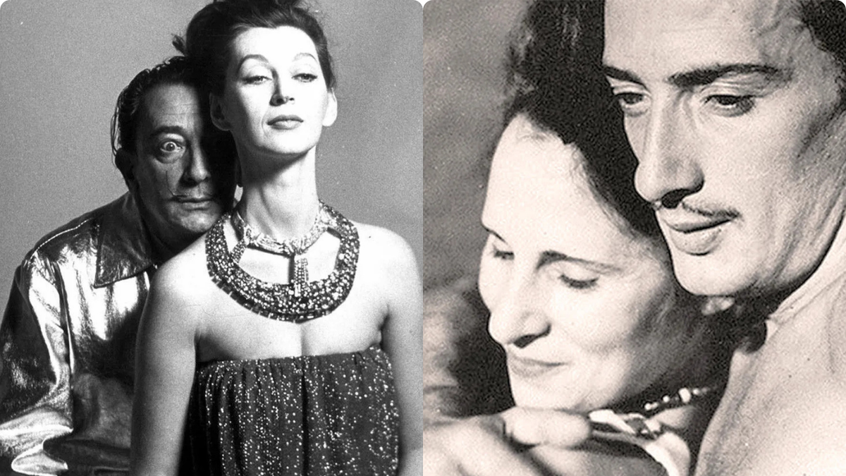 Гала и Дали фото