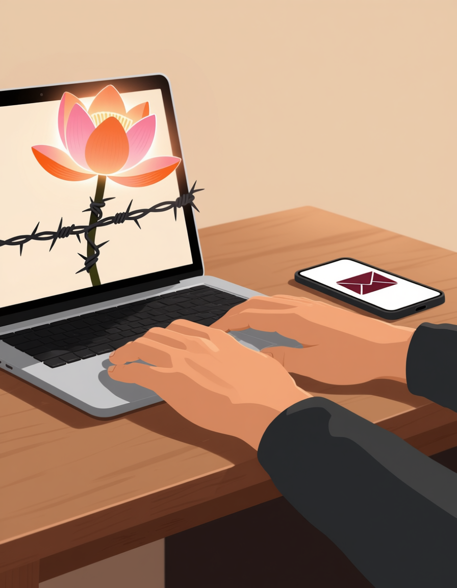 Мой палец завис над тачпадом. Что-то едва уловимое, легкое, как паутинка на лице, заставило меня замедлиться.