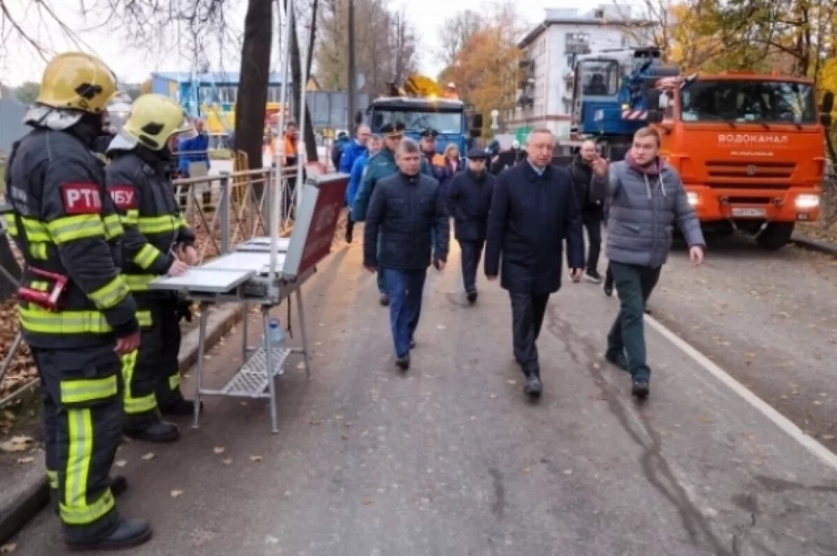    Беглов провел экстренное заседание штаба по устранению последствий аварии